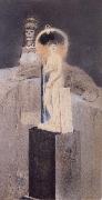 Fernand Khnopff Afier Josephin Peladan Le Vice supreme china oil painting artist